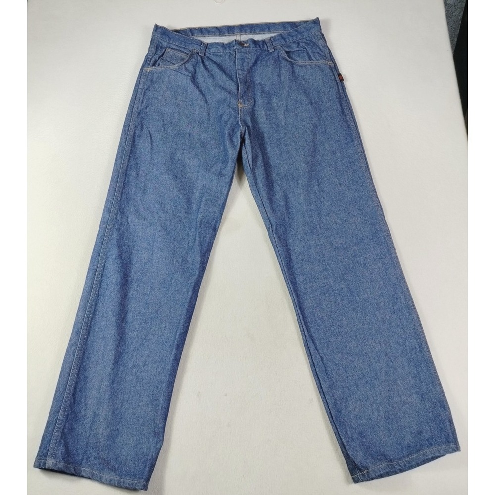 Armorex FR Jeans Unifirst‎ Mens 38x32 Blue Straight Leg Flame Resistant Workwear